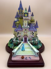 Disney Cinderella Castle Figurine with Cinder...