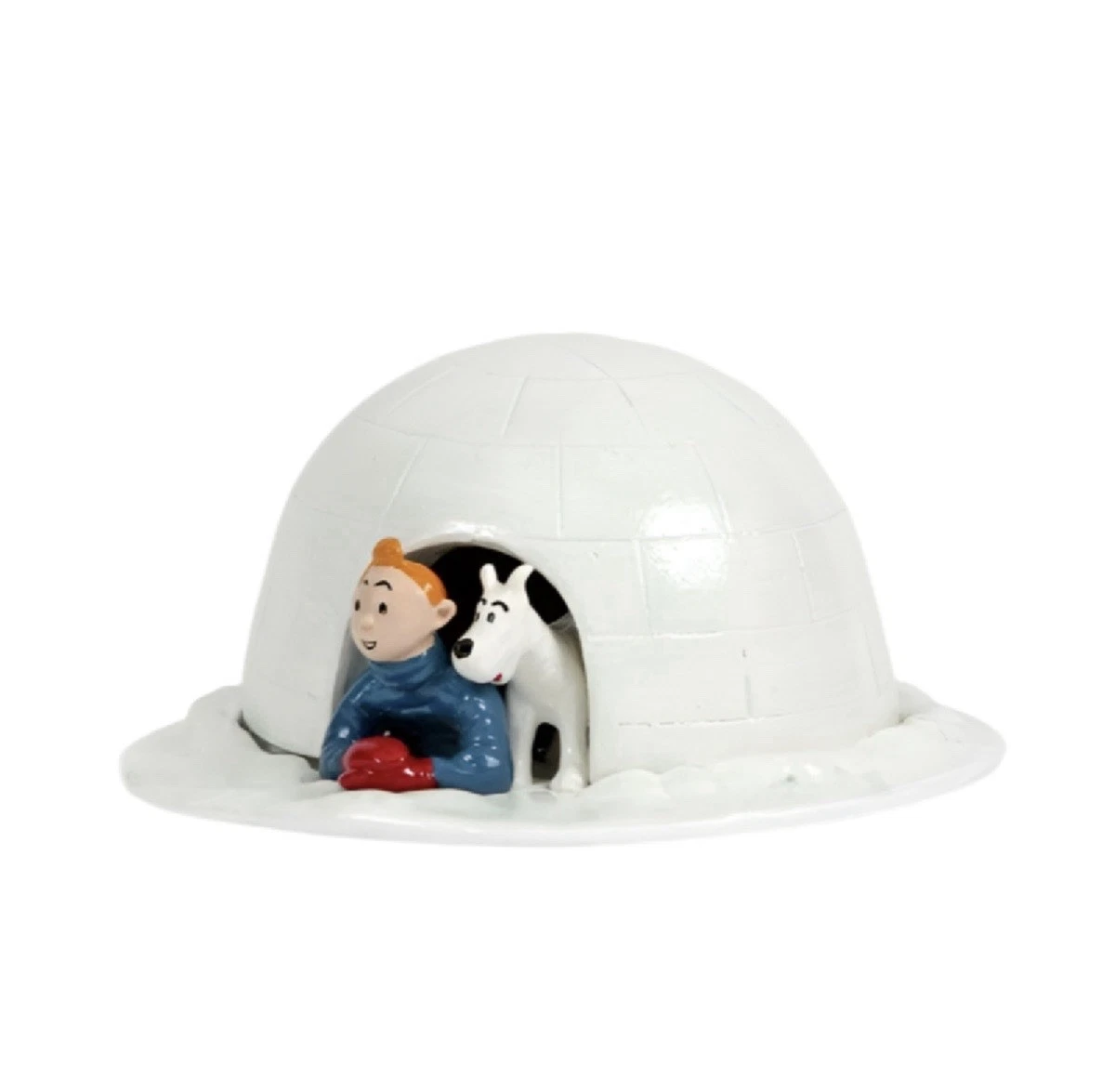 Tintin - Figurine Moulinsart 46229 - De Popol et Virginie à Tintin
