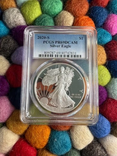 2020-S American silver eagle Proof 69 DCAM