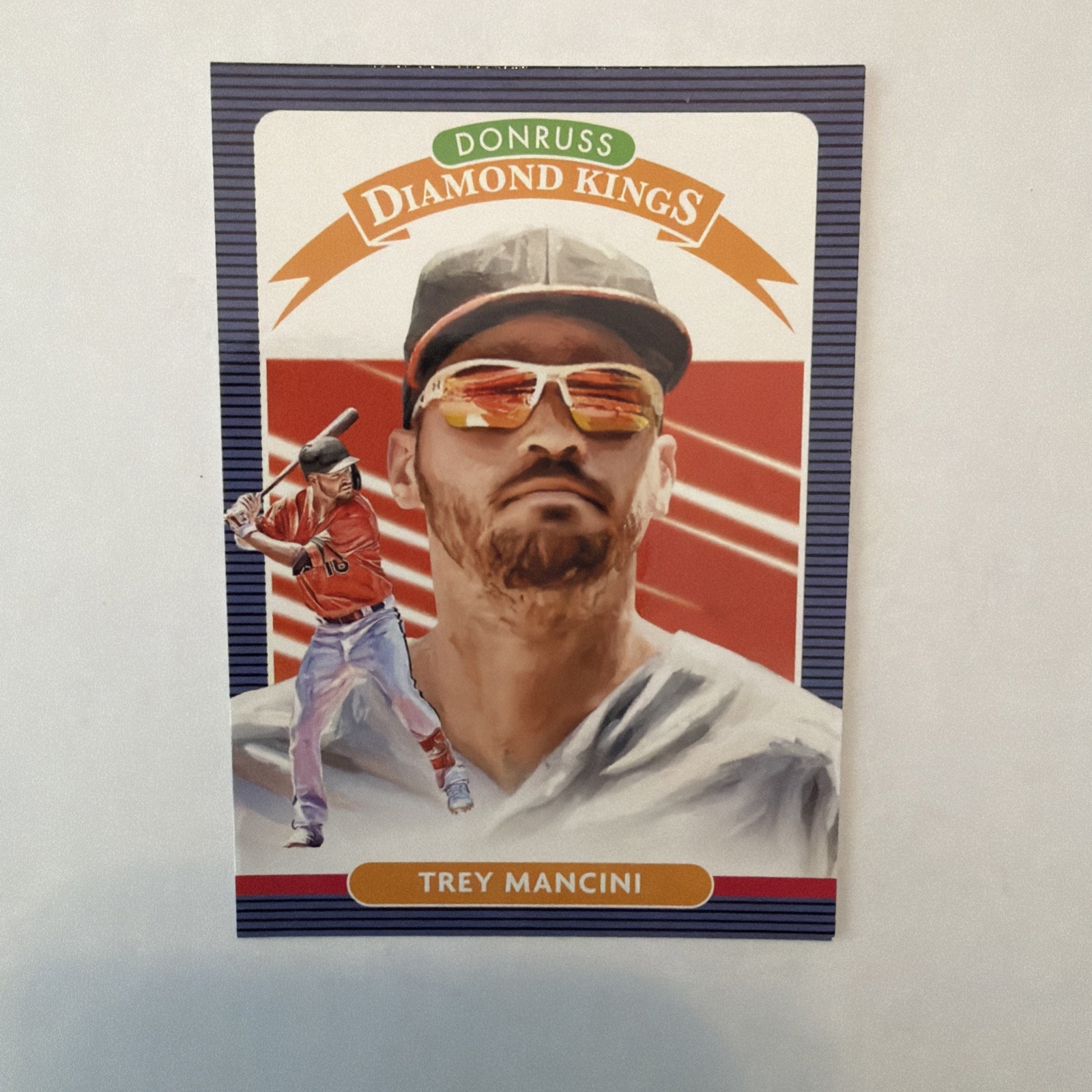 2020 Donruss Diamond Kings Trey Mancini #17 Presidential Collection /50 Plus One view 9