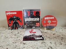 Wolfenstein: The New Order (Sony PlayStation 3, 2014) CIB Ps3 FAST SAME DAY SHIP