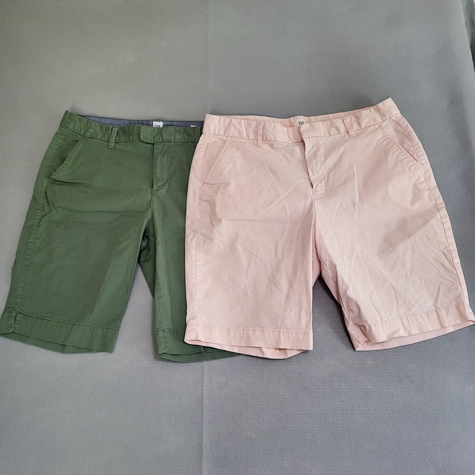GAP Women's Classic Bermuda Shorts Lot Of 2 Size 12 10