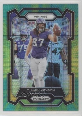 2023 Panini Prizm Hyper Prizm 87/175 TJ Hockenson #198 1j2