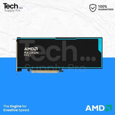 AMD Radeon Pro V620 32GB GDDR6 RDNA 2.0 PCIe 4.0 x16 Graphics Card