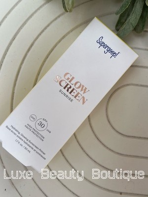 Supergoop Glow Screen Sunrise SPF30 Hydrating Glowy Sunscreen Primer 50ml