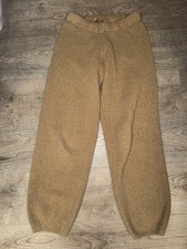 SKIMS Teddy Brown Sweatpants S/M Womens