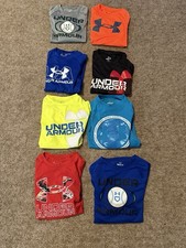 Under Armour Boys Short Sleeve Lot Size Small