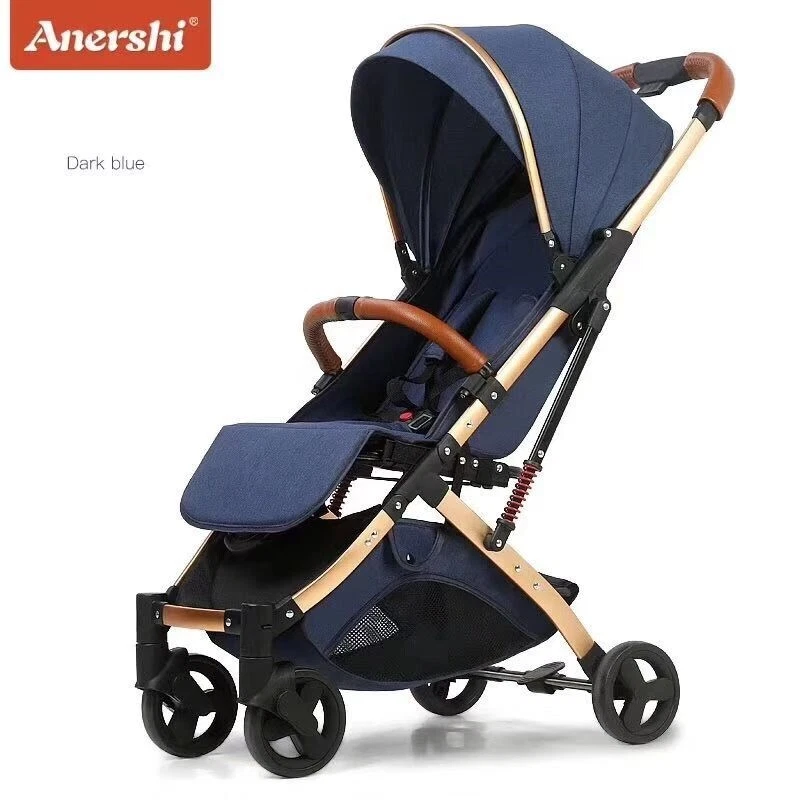 Anershi high quality travel pram Stroller Pushchair stroller one hand fold
