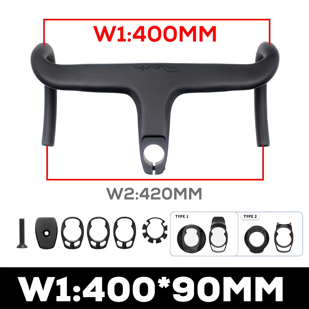 Integrated  Drop Bar With Spacers Stem -10&deg; 28.6mm