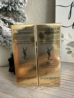 NIB X2 Yves Saint Laurent Touche Eclat Blur Primer Universal Gel MINI .33oz Lot
