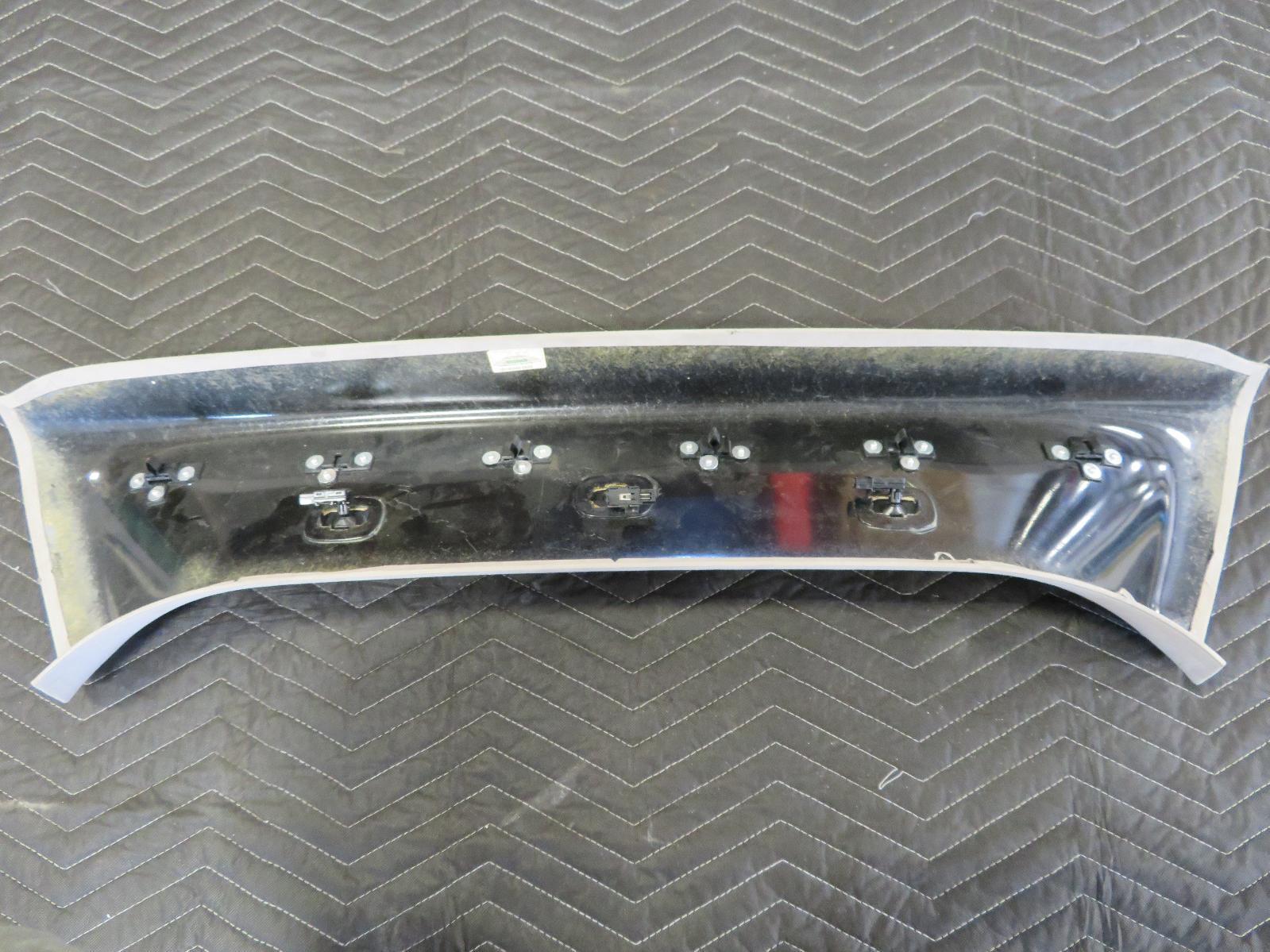 2012 ASTON MARTIN RAPIDE Rear Header Roof Cover Trim Panel OEM AD43 25515-AE Tan