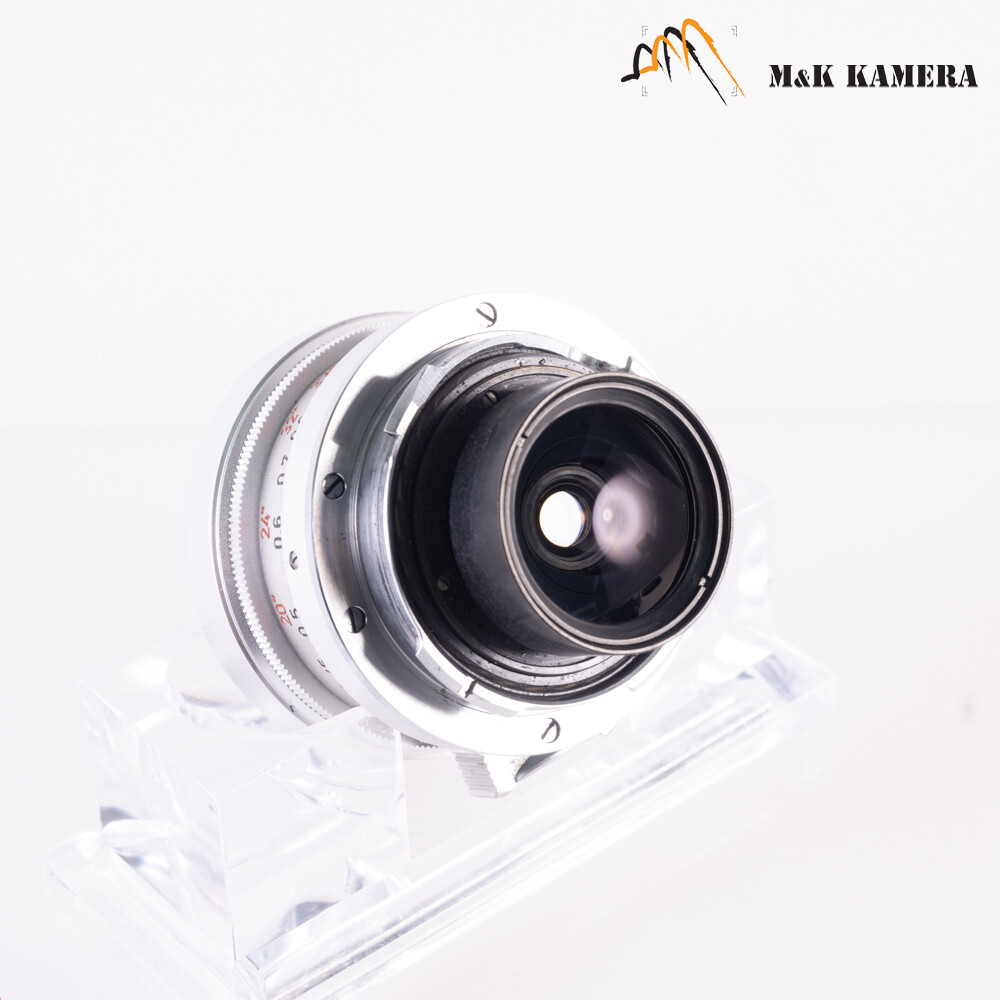 LEITZ Leica Super-Angulon M 21mm/F3.4 Ser.VII Silver Lens Yr LEITZ Leica Super-Angulon M 21mm/F3.4 Ser.VII Silver Lens Yr