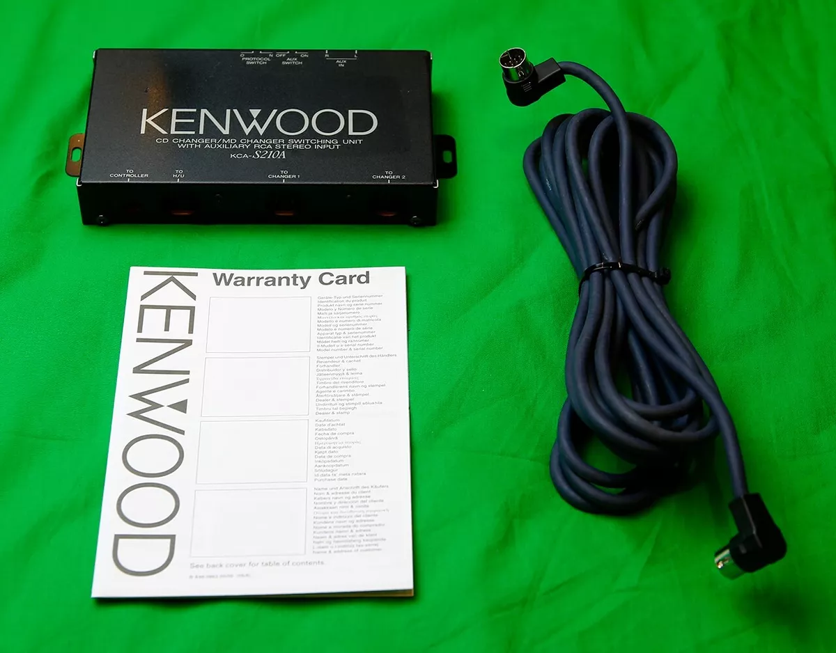 当店だけの限定モデル KENWOOD KCA-S210A CD/MDチェンジャー