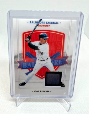 2021 Panini Chronciles America's Pastime Cal Ripken Jr Jersey Patch #90 Orioles