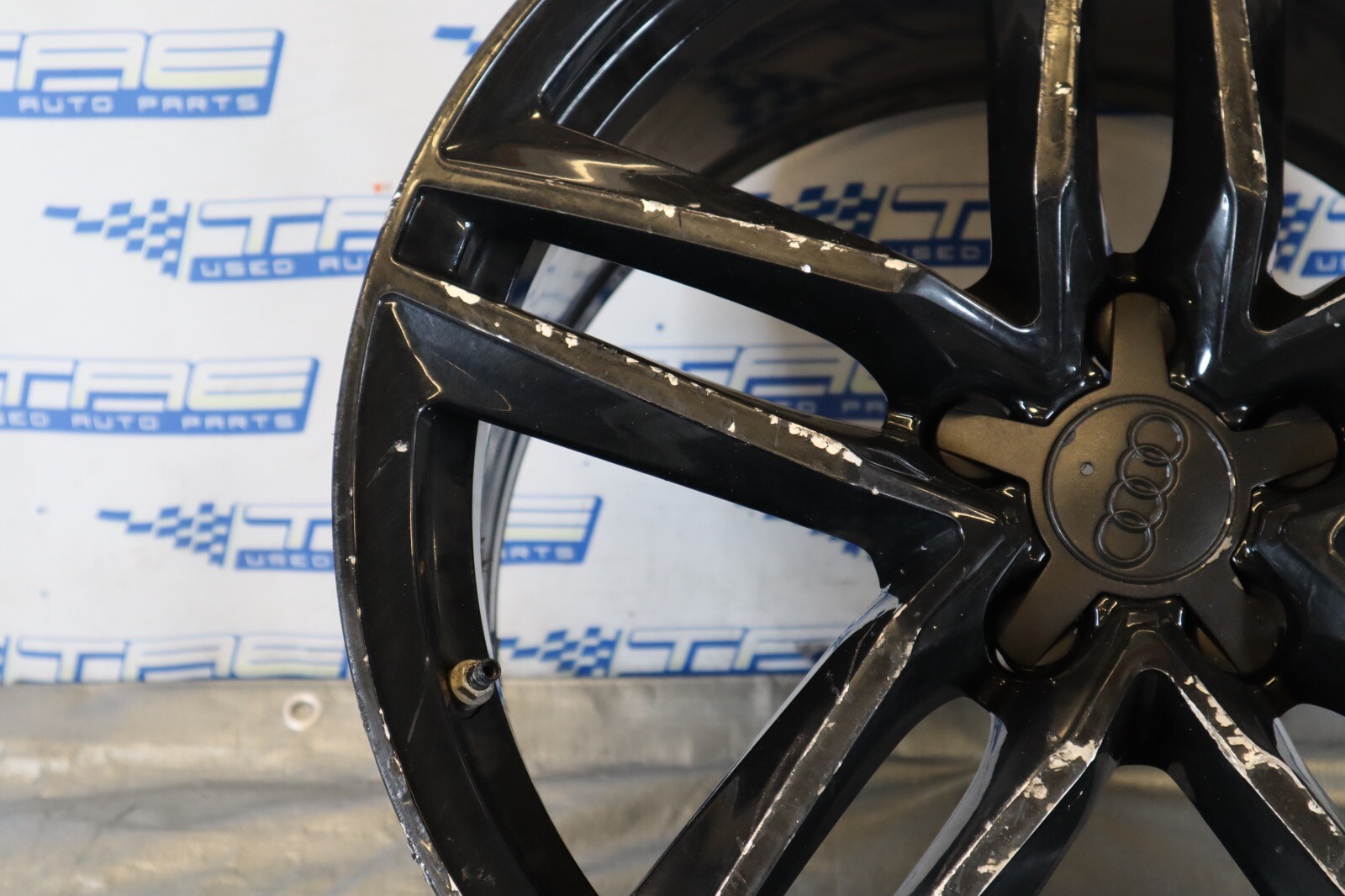 2014 AUDI R8 V8 QUATTRO AWD 4.2L OEM WHEEL 19X11 +50 OFFSET 2/3 *CURB RASH*#1339
