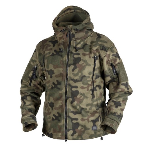 Helikon-tex PATRIOT Double Fleece jacket Combat Hooded Warm Outdoor Tactical - Picture 121 of 132