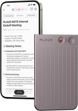 AI Voice Recorder, PLAUD Note Voice Recorder w/Case, App Control, Transcribe &