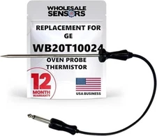 GE WB20T10024 Oven Meat Probe Replacement Thermistor 24 Month Warranty