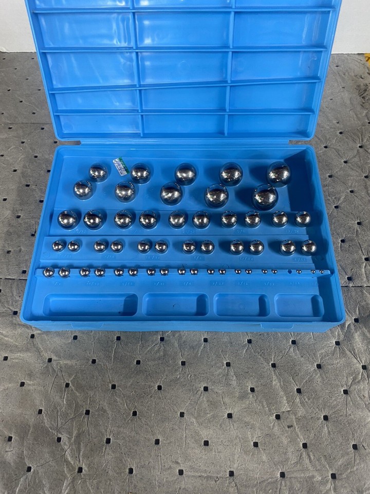 Precision Components Inspection Gage Ball Set 1/8 To 1 Inch eBay