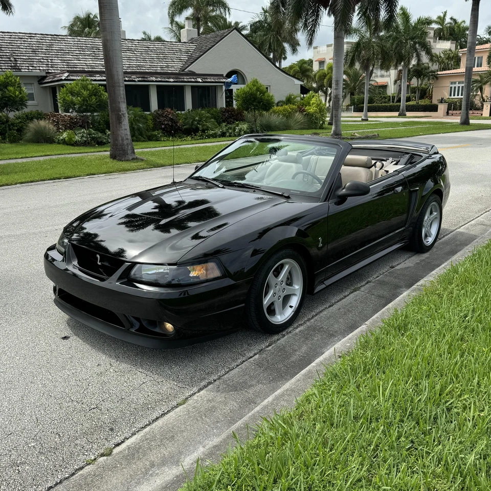 1999 年福特野马 SVT COBRA 可转换清洁 CARFAX 85K 英里 — 第 4/4 张图片