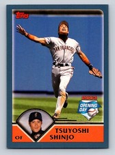 Tsuyoshi Shinjo 2003 Topps Opening Day #24 San Francisco Giants
