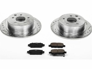 For 2004 2008 Nissan Maxima Brake Pad And Rotor Kit Rear Power Stop 86159bt 2005 Ebay