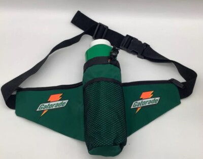 1990s Gatorade Fanny Pack 2 Pocket 32 oz Water Bottle  NOS Hiking Sports Camping