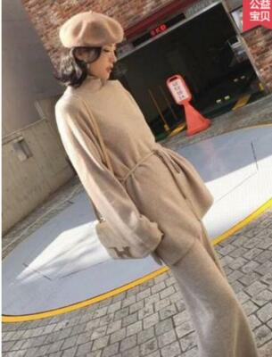 Womens Elegant Wool Knitted Sweater 