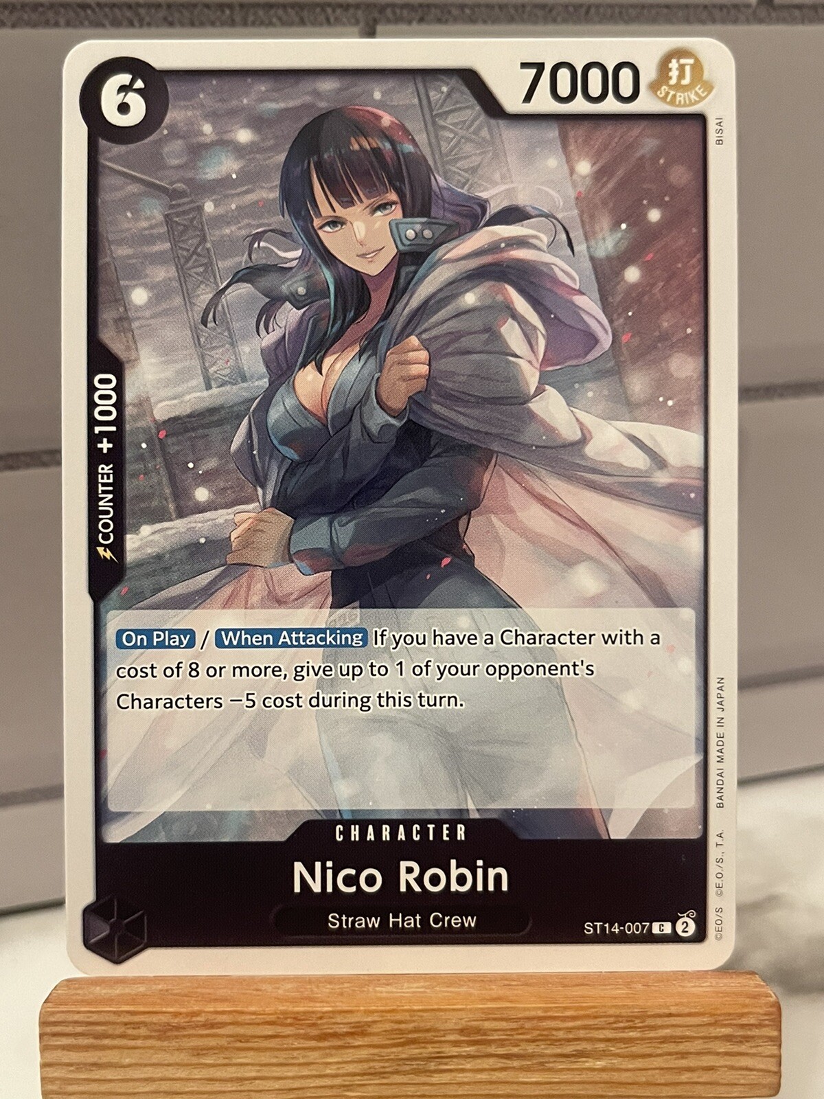 One Piece TCG 3D2Y Deck ST14-007 Nico Robin