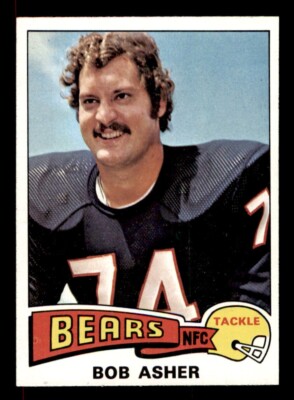 1975 Topps Football #11 Bob Asher NM/MT *d2
