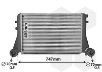 VAN Wezel 58004227 LadeluftküHler FüR Audi Seat Skoda VW