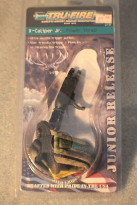TRU-FIRE X-CALIPER JR. POWER STRAP BOW RELEASE NEW IN BOX