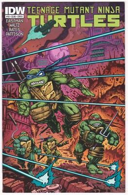 Teenage Mutant Ninja Turtles TMNT 18 By IDW  Cover B Kevin Eastman