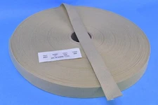 NWP 50 Yard Roll 1" Mil-Spec Military Nylon Webbing Strapping MIL-W-43668 Tan 