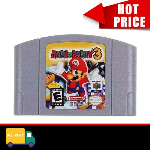 Game Cartridge Console - N64 - For Nintendo 64 - US Version