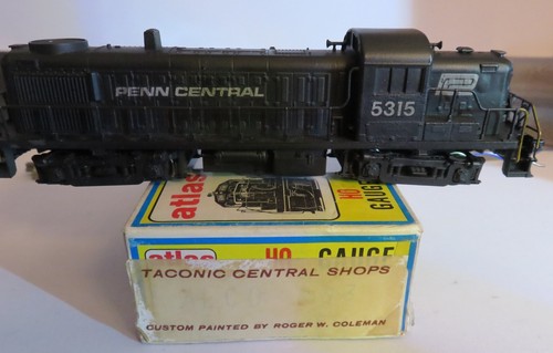 Atlas/Kato HO Penn Central RS-3 DC/DCC, Directional LED Lights, KD's Weathered - Picture 6 of 12