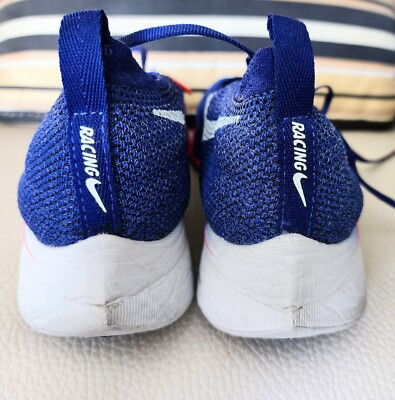 Nike Zoom Vaporfly 4% Flyknit Deep Royal Blue Mens Womens Racing