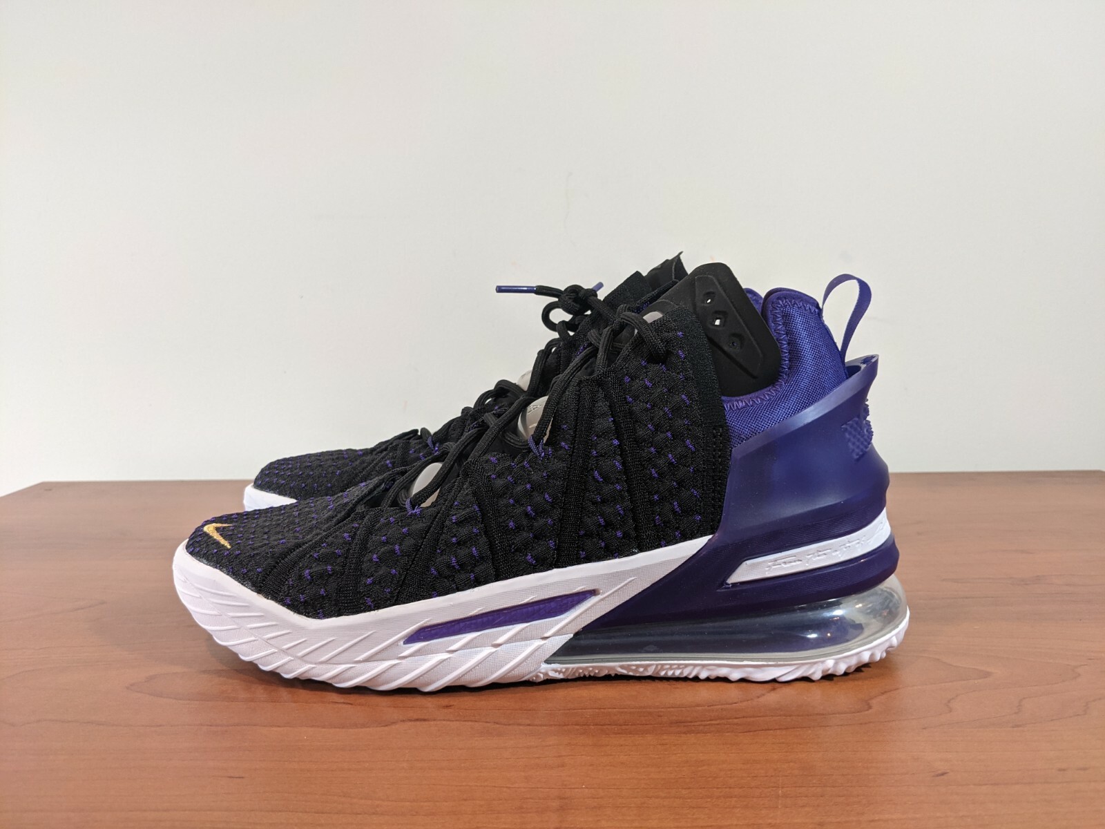 Nike Lebron XVIII Black Gold Men's 
