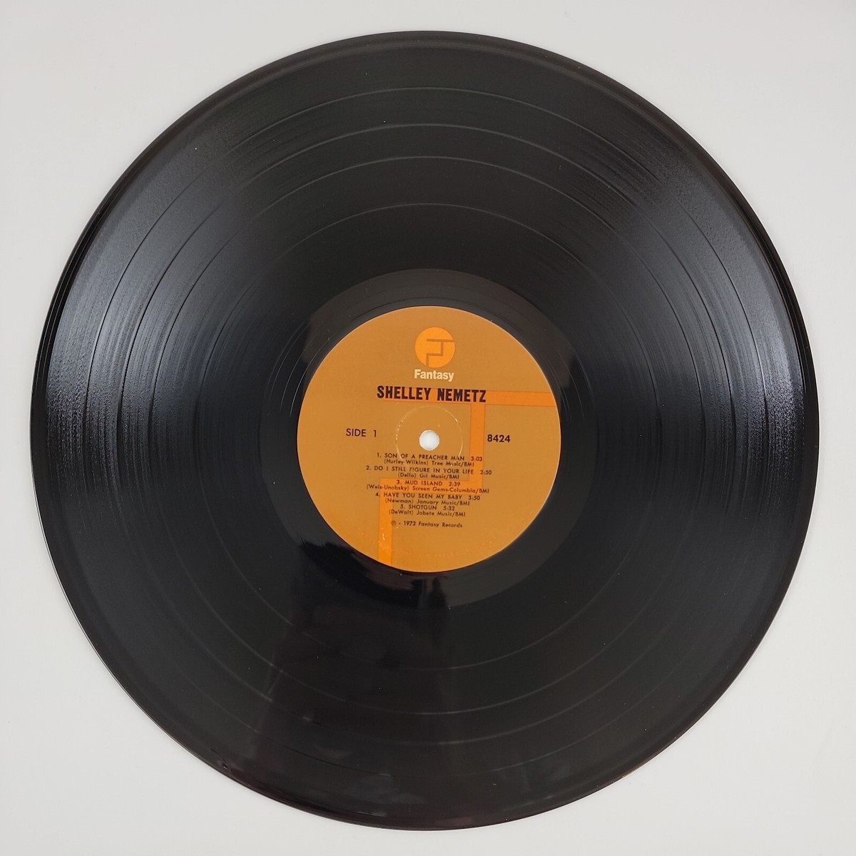Shelley Nemetz Self-Titled LP Original 1972 Press Fantasy 8424 EX