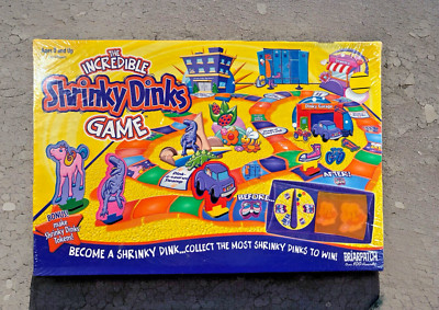 New Factory Sealed The Incredible Shrinky Dinks Game by Briarpatch 2002 Made USA