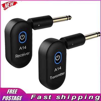 2.4G Guitar Wireless System Audio Transmitter Receiver for Electric Guitar Bass