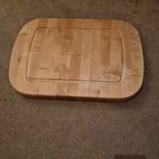 Image of Solid Beech Hardwood Chopping Board, Better Than Plastic And Cheaper Than Oak!