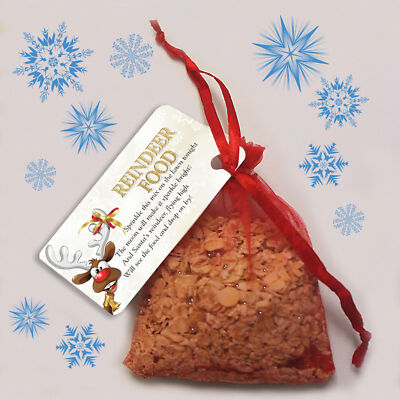 RENTIER MAGIC FOOD BAG Heiligabend Kinder Activity Geschenk Tradition Santa Xmas