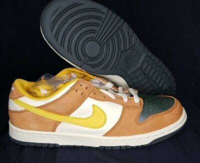 Nike Dunk Low SB SZ 8.5 Shoe Pro 2005 VAPOR MINERAL YELLOW 304292