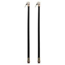 2 Pcs Air Inflator Hose Replacement Flexible Tube for Motorcycle Tires