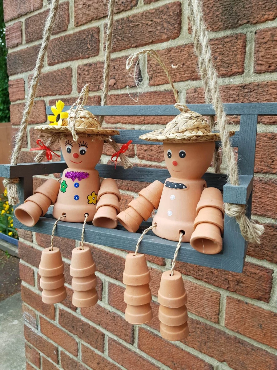 Bill And Ben Wooden Garden Ornaments Fasci Garden