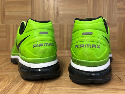 Nike Air Max+ 2012 shoes 13 Electric Green / Black Nike Air Max+ 2012  main image 2
