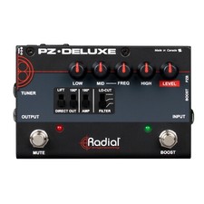 Radial Tonebone PZ-Deluxe Acoustic Combo Instrument Preamp Direct Box Pedal