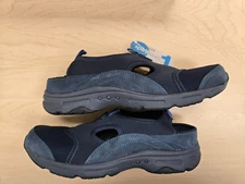 Easy Spirit 8.5 M Navy Blue Hiking Elastic Slip On Sandals-New In Box NIB