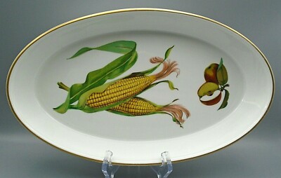 Royal Worcester Evesham Porcelain Oval Dish Oven to Table Ware Made in England
